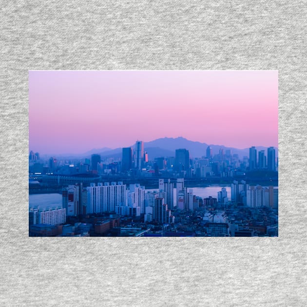 Seoul at Dawn by emiliapapaya